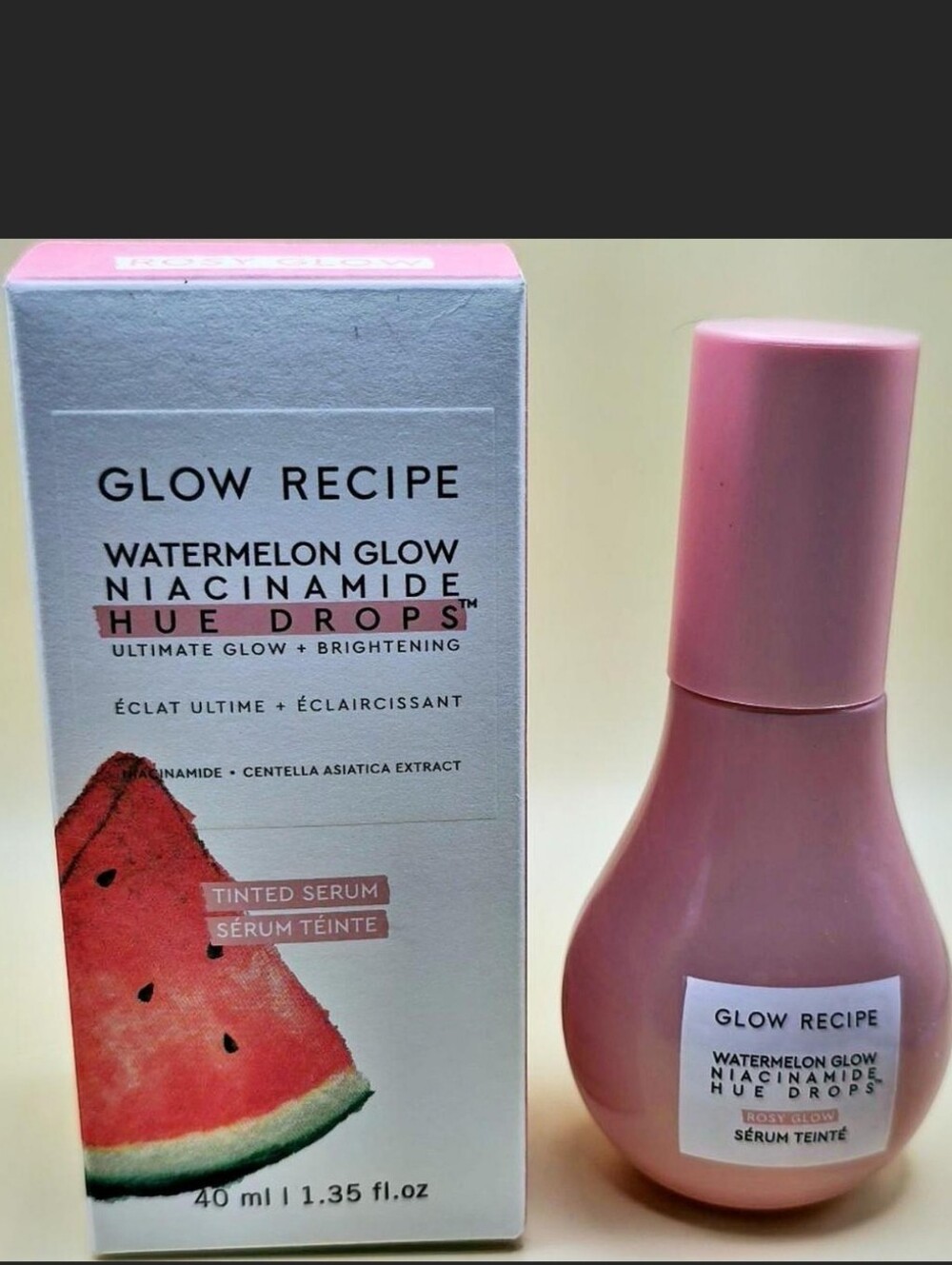 Glow Recipe Watermelon Glow Niacinamide Hue- ROSY GLOW NIB